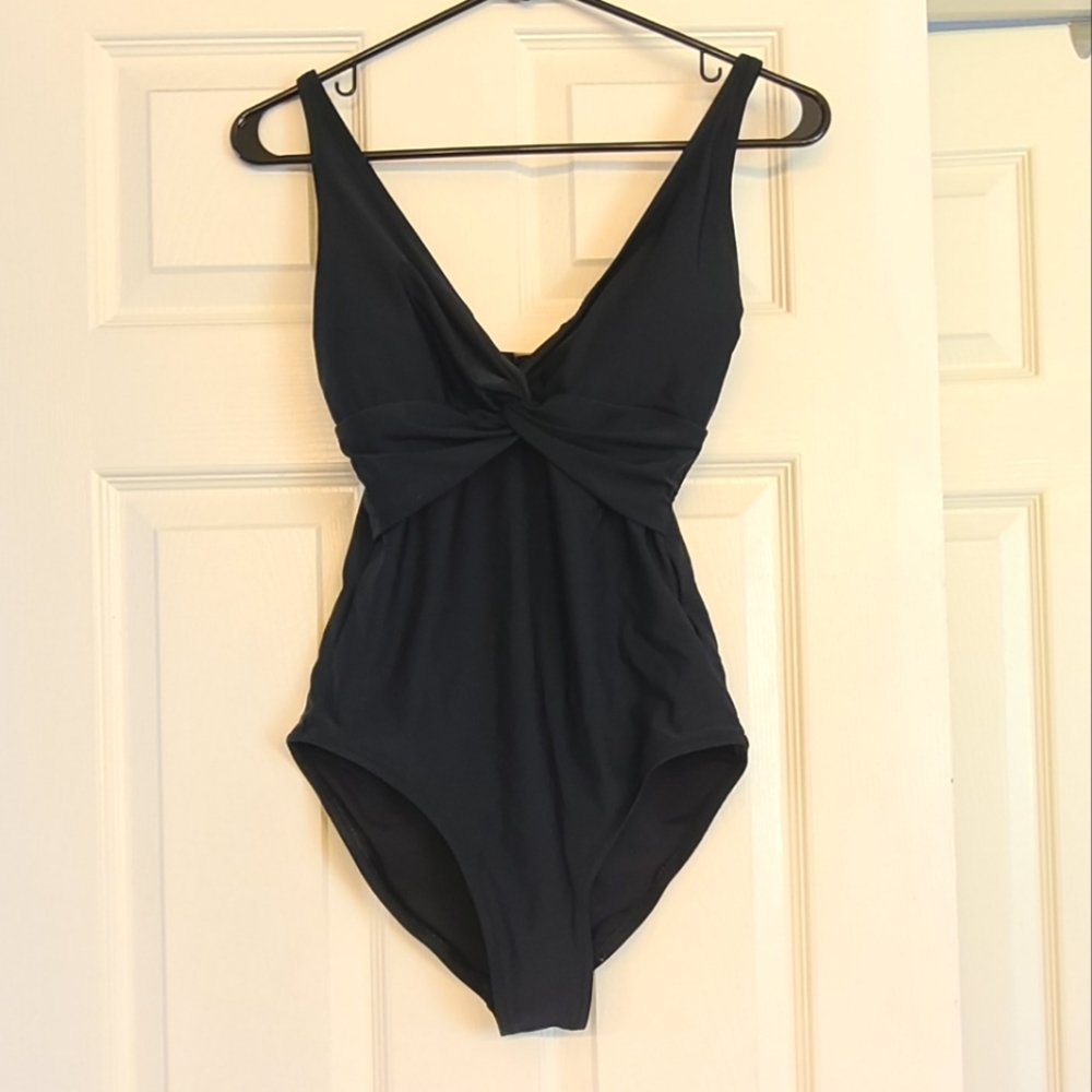 Black One Piece Swimsuit